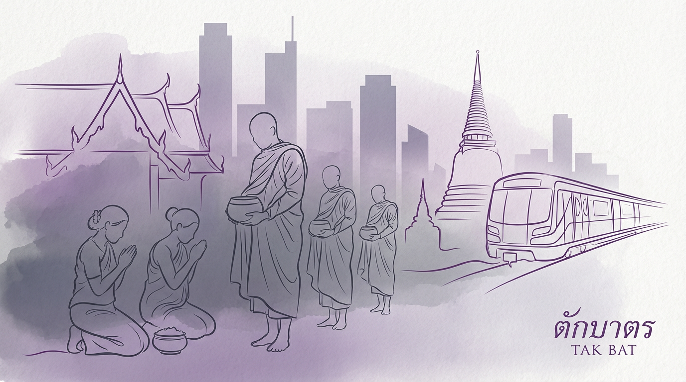 ตักบาตรสดับธรรม